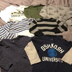 Lot of 7 long sleeve tops